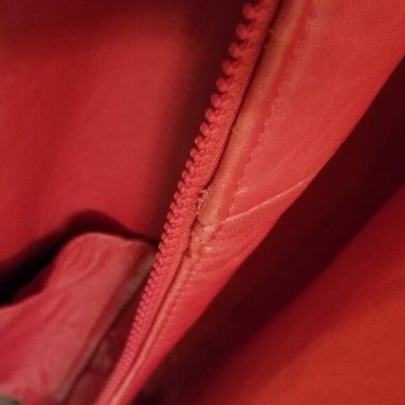 Tibor Vintage 1980s Red Leather Jacket with Hood - Picture 6 of 10